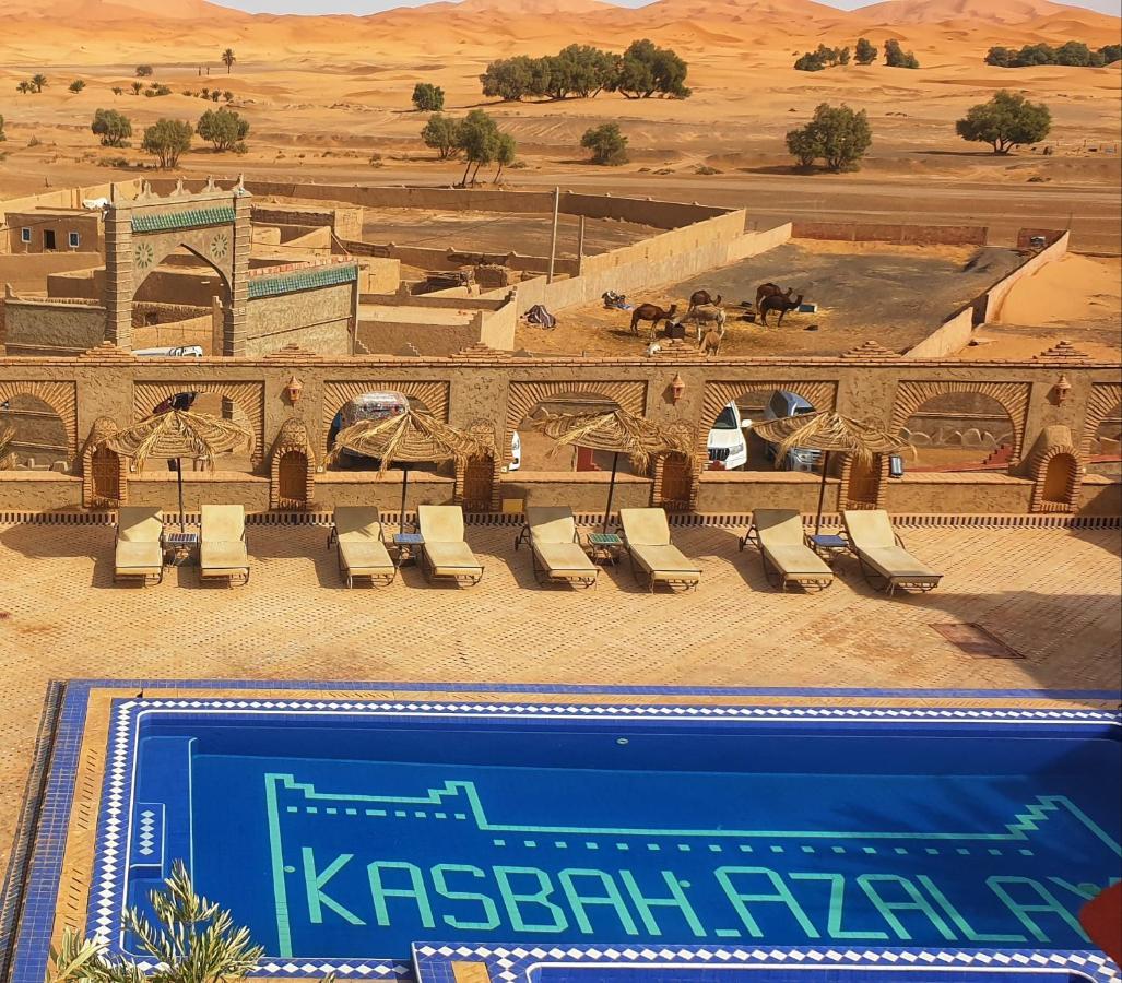 Kasbah Azalay Merzouga Bagian luar foto